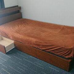 シングルベッド フレーム＋マットレス
