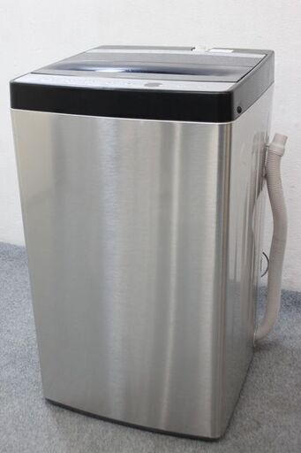 ハイアール JW-XP2C55E-XK 全自動洗濯機 ステンレスブラック 洗濯5.5kg /乾燥機能無 /上開き 2018年製 Haier 中古 店頭引取歓迎 R5511)
