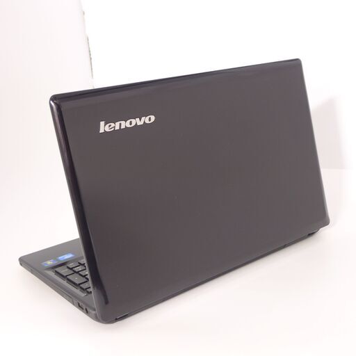 高速SSD Wi-Fi有 ノートパソコン レノボ Lenovo G580 茶色 15.6型ワイド Celeron 4GB DVDマルチ 無線 webカメラ Windows10 Office