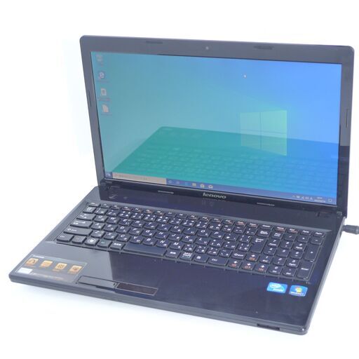 高速SSD Wi-Fi有 ノートパソコン レノボ Lenovo G580 茶色 15.6型ワイド Celeron 4GB DVDマルチ 無線 webカメラ Windows10 Office