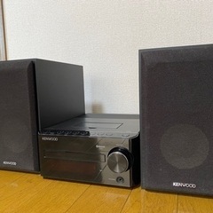 【3月中】KENWOOD K-531-B スピーカー　コンポ　純...