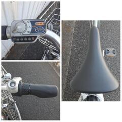 R4038電動アシスト自転車　ヤマハ　PAS CITY-Sリチウム　充電器　バッテリー　鍵1本付き