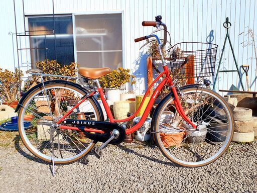 maruishi マルイシ 26インチ 前かご付き自転車 ママチャリ /TJ-0222 1F