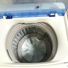 終 2019年製 Haier JW-C55CK 全自動電気洗濯機 5.5Kg 菊倉