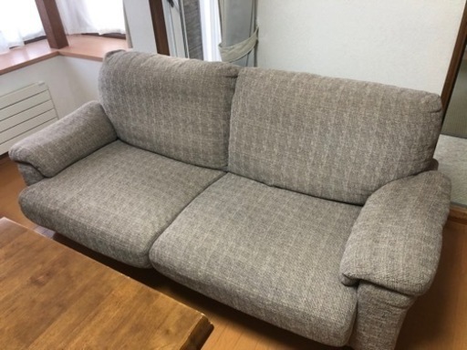 HUGO ソファー 3人掛け 布地