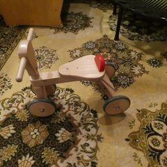 木製　三輪車
