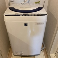 【ネット決済】決まりました シャープ 洗濯機 5.5kg es-...