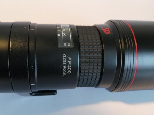 Tokina AT-X AF400 ズー厶レンズ　Canon EFマウント