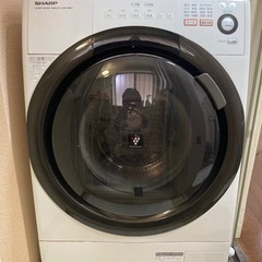 【ネット決済】SHARP ドラム式洗濯機 ES-S60 左開き ...