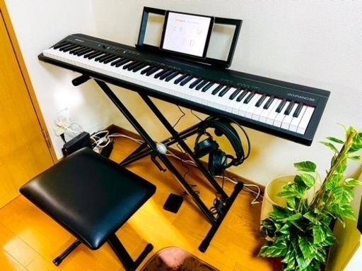 ROLAND GO:PIANO88 電子ピアノ、スタンド、椅子の3点セット