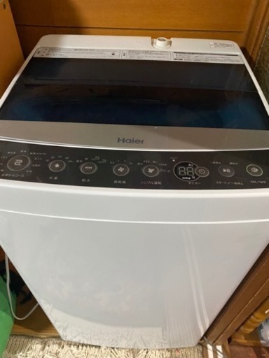 値下げ☆超美品☆人気のHaierの洗濯機 2017年製