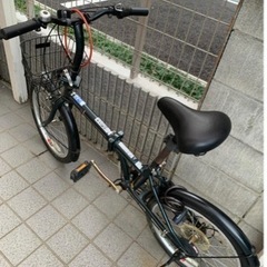 折り畳み自転車　お譲り先が決定いたしました