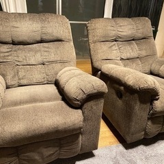 【リクライニングソファ　2台まとめて】