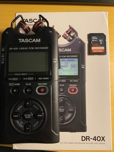 TASCAM DR-40X 128Gsdセット