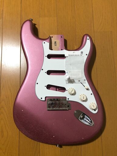 MJT ストラトキャスター レリックボディ バーガンディミスト fender