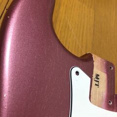 MJT ストラトキャスター レリックボディ バーガンディミスト fenderタイプ