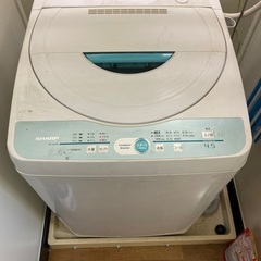 シャープ　全自動洗濯機　ES-GL45 4.5kg