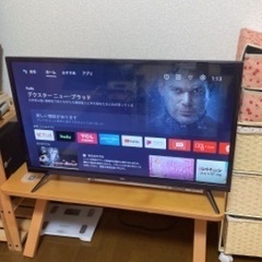 【液晶カラーテレビ32型】10000円　Androidシステム搭載