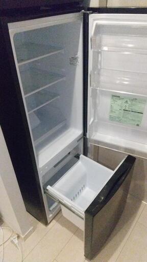 東芝 /  ノンフロン冷凍冷蔵庫 K ブラック 右開き