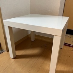 【IKEA】LACK サイドテーブル, ホワイト