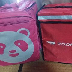 【フードデリバリー】foodpanda、doordashバッグ