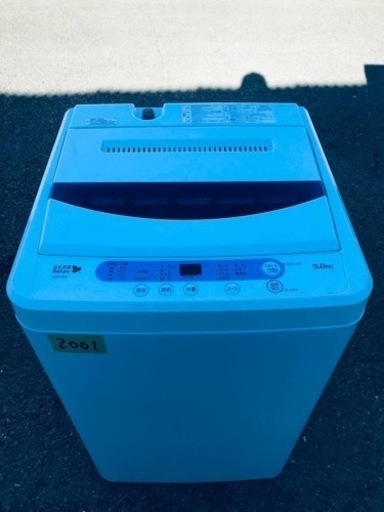 ②✨2019年製✨2001番 ヤマダ電機✨全自動電気洗濯機✨YWM-T50A1‼️
