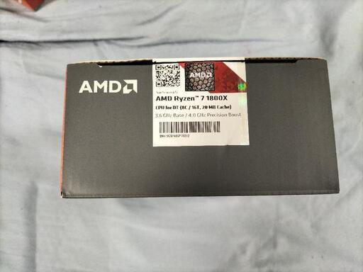 PCパーツ RYZEN7 1800X + ROG STRIX B350-F GAMING