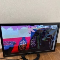 液晶テレビ　画面割れ