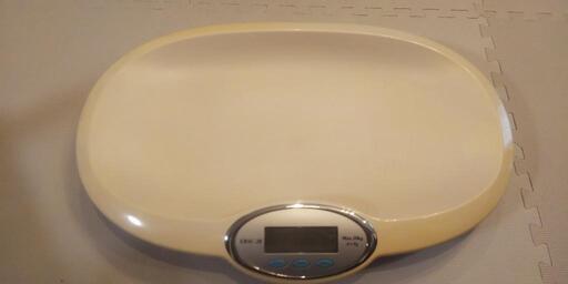 身長測定メジャー付ベビースケール 赤ちゃん 幼児 体重計 ちゃん 検見川の子供用品の中古あげます 譲ります ジモティーで不用品の処分