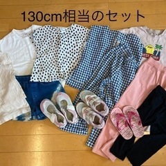 取引中　郵送着払いのみ　子供春服大量まとめてセット譲りますあげま...