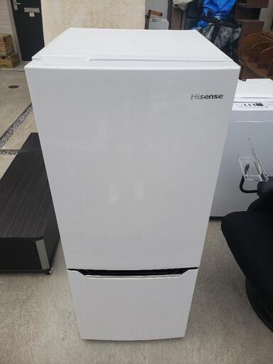 ☆美品☆Hisense ハイセンス 2ドア 冷凍冷蔵庫 HR-D15C 2020年製 ホワイト 右開き \n\n