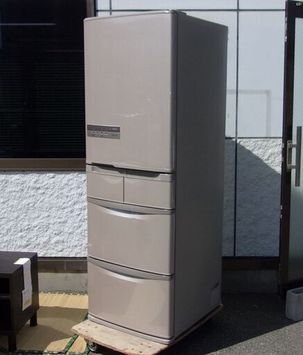 【お値打ち品！】JMR0337)HITACHI/日立 大型 5ドア冷蔵庫 R-S42BM 2012年製 415L 中古品・動作OK♪【取りに来られる方限定】