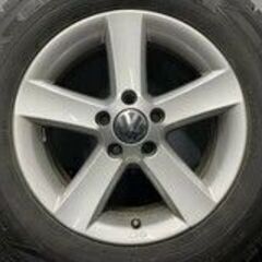 タイヤ走行短め【DUNLOP WM02 215/65R16】スタッドレス【VW ティグアン 