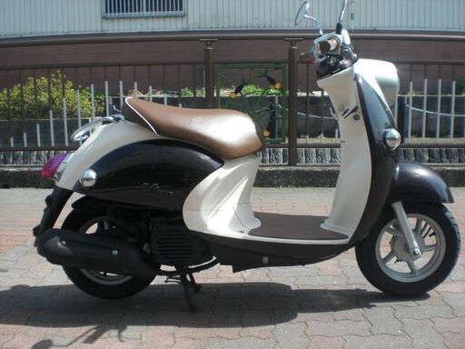 SA37J ビーノ Fi ブラウン セキュリティー付き 前・後タイヤ/シート