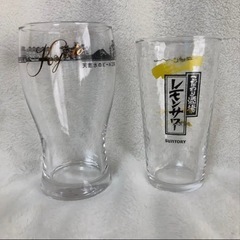 サントリー　ビールグラス&こだわり酒場レモンサワーグラス