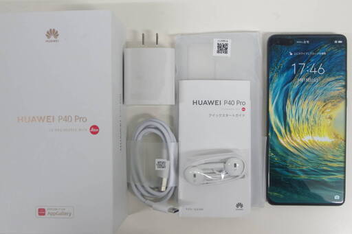 国内SIMフリー 美品 HUAWEI P40 Pro ELS-NX9