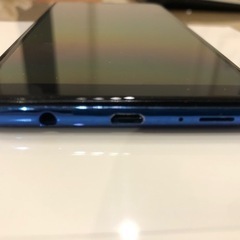 中古 美品 スマホ Samsung サムスン Galaxy A7 simフリー 青色 ブルー