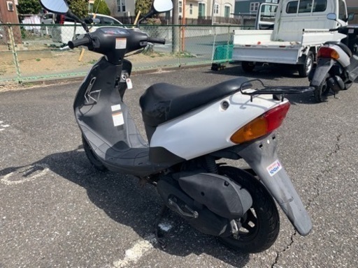 スズキ レッツ2 50 cc 原付 スクーター 2スト 実動 書類 鍵あり