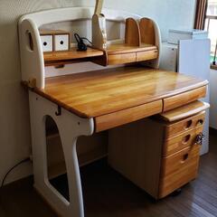 【ネット決済】木製学習机