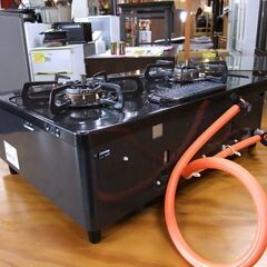 LPガステーブル 2020年製 パロマ IC-S37BM-L 幅56cm 左強火 水無しグリル ガスコンロ 札幌市東区 新道東店