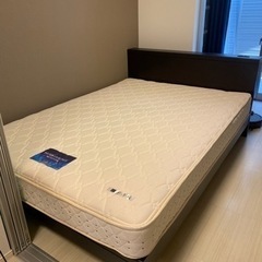 3月中まで掲載　日本製　dream bed ダブルベッド　コンセ...