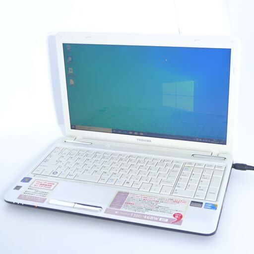 新品高速SSD Wi-Fi有 ノートパソコン 中古良品 TOSHIBA 東芝 T350/46BW 15.6インチ Core i5 4GB DVDマルチ 無線LAN Windows10 Office