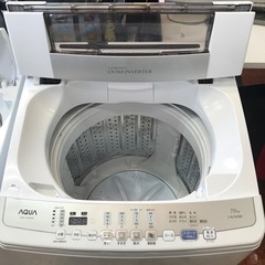洗濯機 AQUA 7キロ 2015年製 インバーター