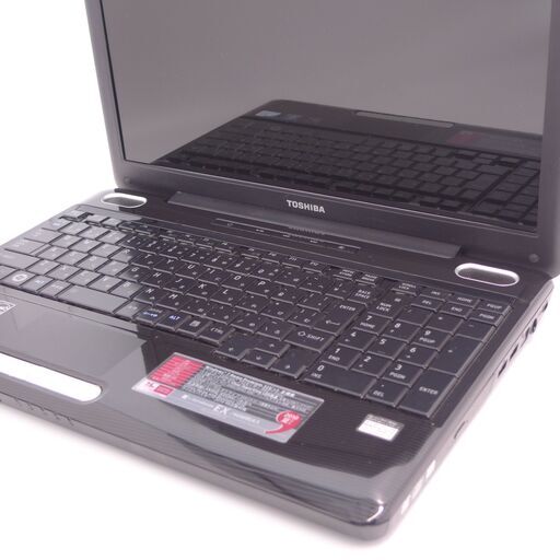 中古良品 Wi-Fi有 ノートパソコン TOSHIBA 東芝 EX/46MBLKS ブラック 15.6型 Celeron 4GB DVDマルチ 無線 Windows10 Office 即使用可