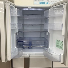 お値下げしました!!】MITSUBISHI 6ドア冷蔵庫 MR-JX60W 2013年製 600L 170L