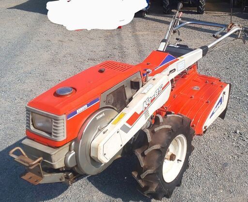 鹿児島発クボタ8.5馬力　セル始動　ディーゼル耕うん機K1-85　タイヤ良好　バッテリー新品