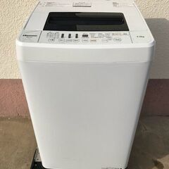 洗濯機 ハイセンス HW-T45C 4.5kg 2019年