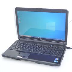 中古良品 Wi-Fi有 ノートパソコン 15.6型 FUJITSU 富士通 AH530/3A 大