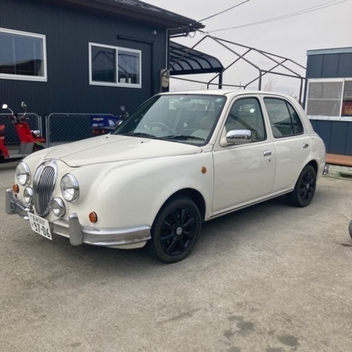 宮城県仙台市 光岡 ビュート クラシックスタイル アイボリー 車検付き レトロ 旧車 日産 マーチ レイヴ 卸町のその他の中古車 ジモティー