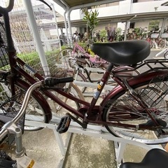 自転車とポンプ